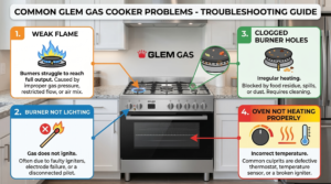 أشهر أعطال بوتاجاز جليم جاز مثل ضعف الشعلة وانسداد عيون البوتاجاز